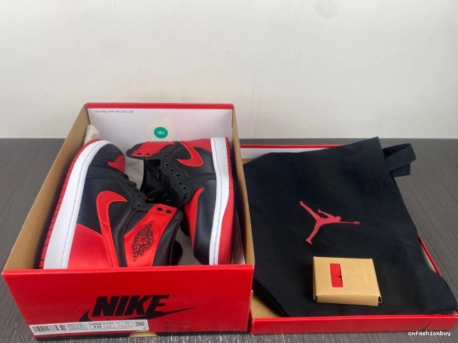 Jordan Bred Satin Air FD4810-061 High 1 OG WMNS 0822